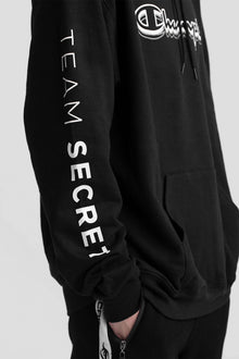 Load image into Gallery viewer, Team Secret x Champion Hoodie (Black)