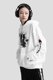 Load image into Gallery viewer, Team Secret x Champion Hoodie (White)