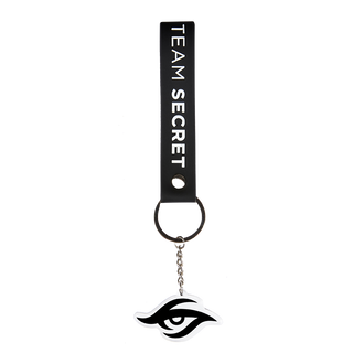 Load image into Gallery viewer, Secret Keyring + Charm 🖤